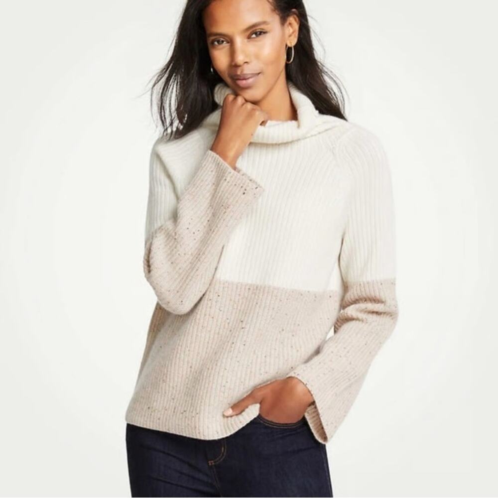 Ann Taylor Cashmere Sweater Size Medium AS IS